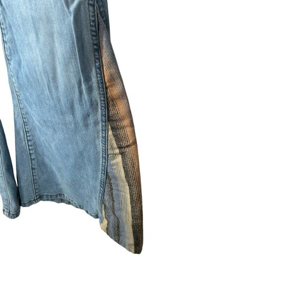 Wrangler x Pendleton Trumpet High Rise Flare Jeans 30x32 Rare Collaboration - Picture 7 of 14